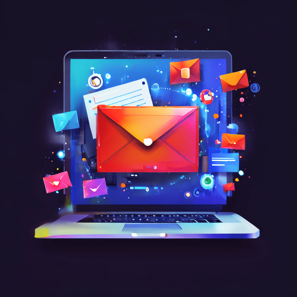 cf-flow-2jqoV8NoO0bQoqjh112rhbB3UfV Email Marketing Coming Out Of Computer